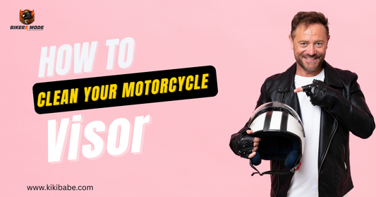 How to Clean Your Motorcycle Helmet Visor