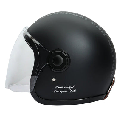 West Adventure Retro Open Face Helmet