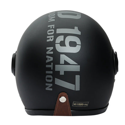 West Adventure Retro Open Face Helmet