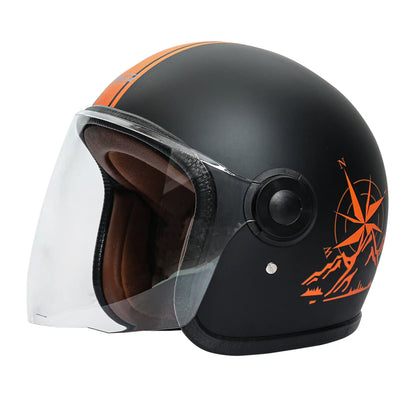 West Adventure Retro Open Face Helmet