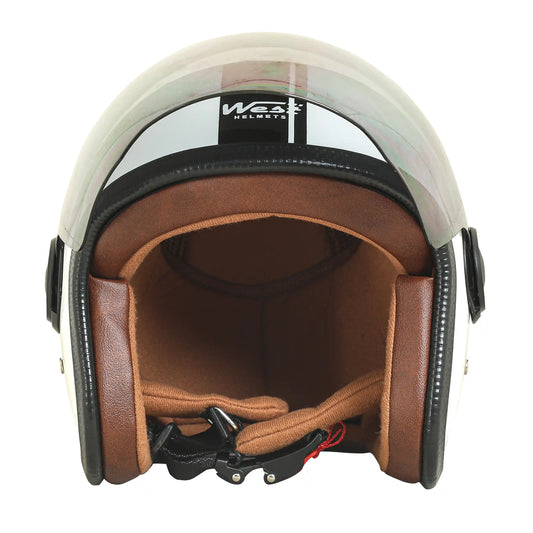 West Adventure Retro Open Face Helmet