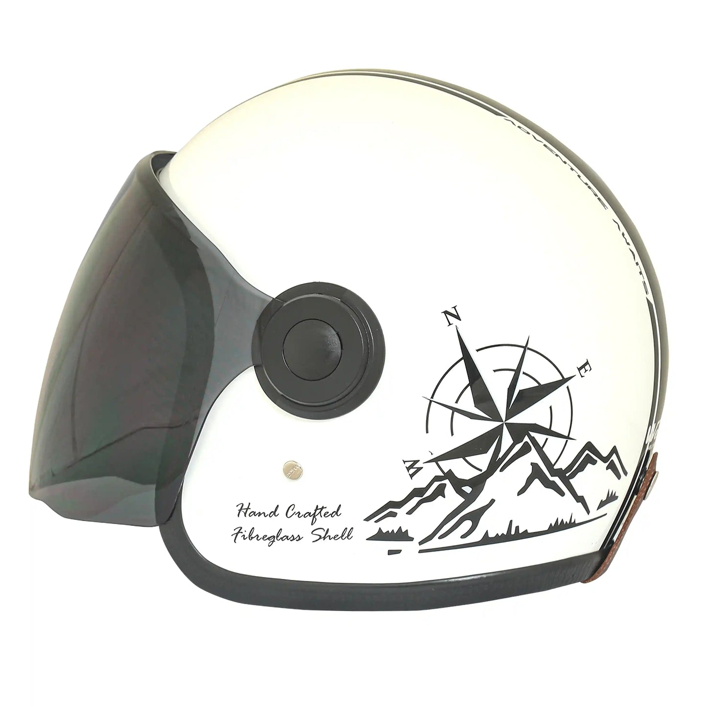 West Adventure Retro Open Face Helmet