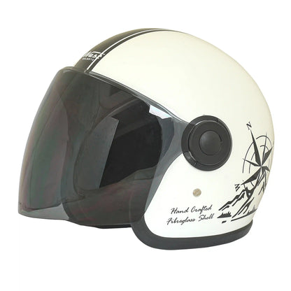 West Adventure Retro Open Face Helmet