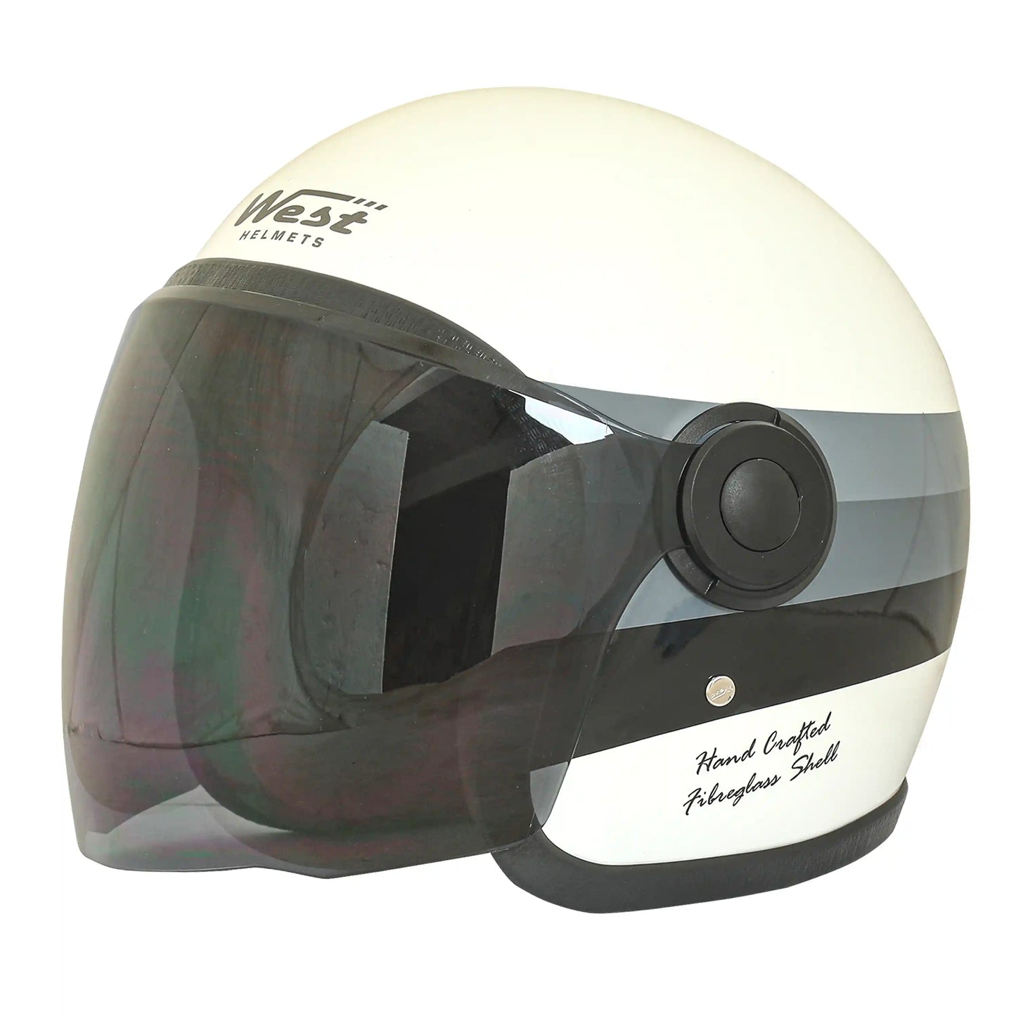 West Stratum Retro Open Face Helmet