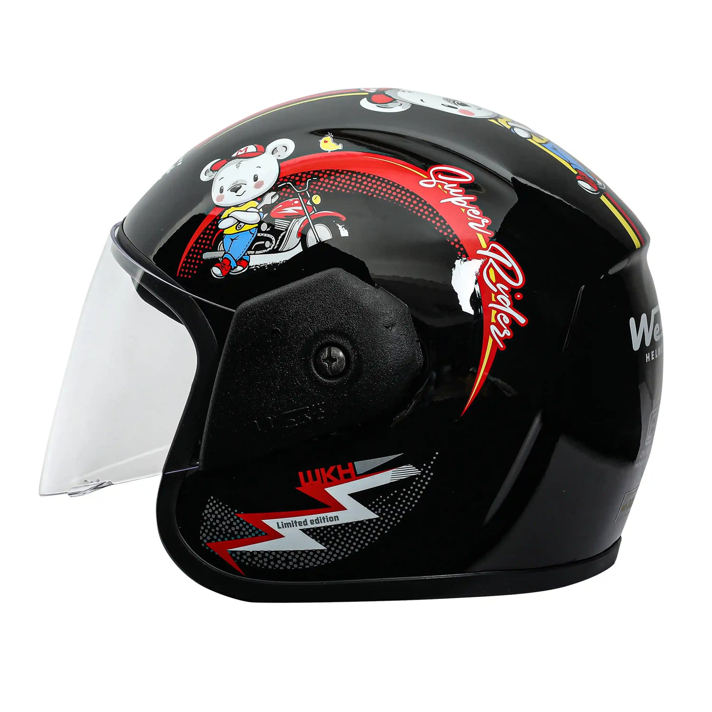 West Super Rider Kidz Freindly Open Face Helmet