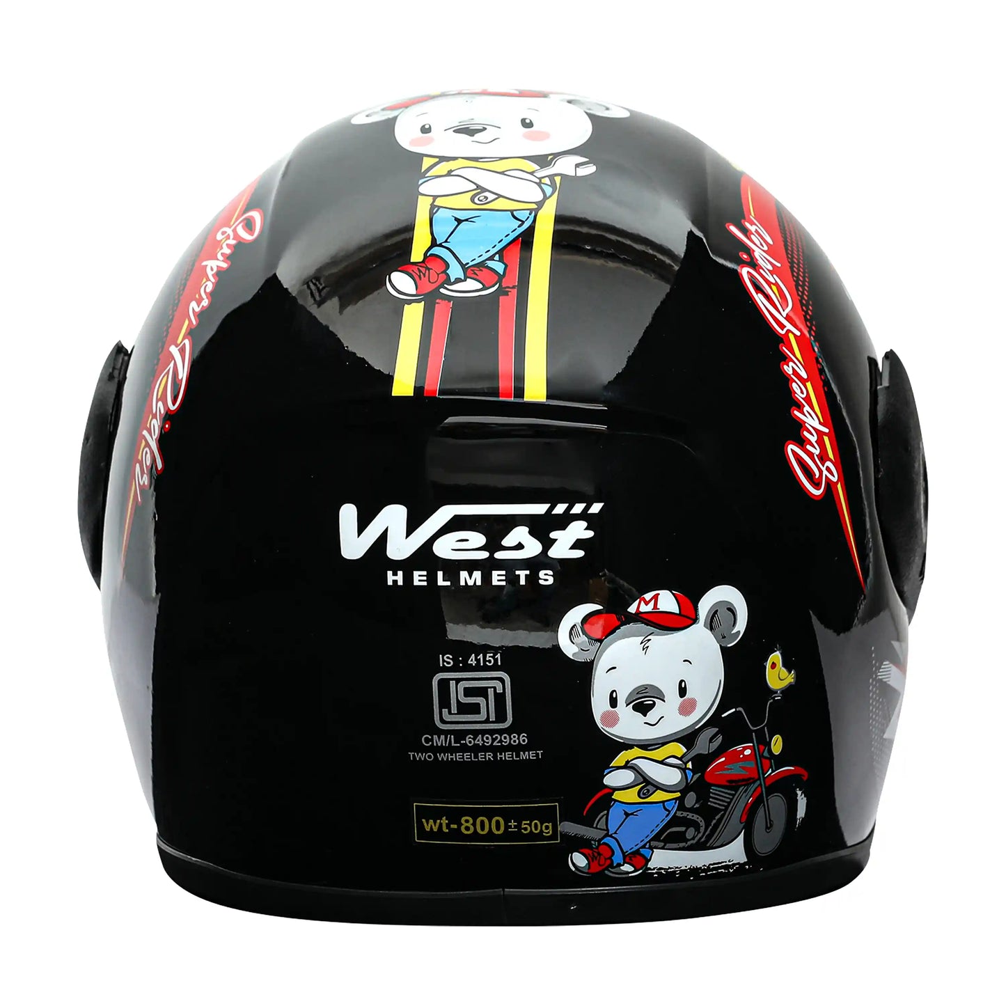 West Super Rider Kidz Freindly Open Face Helmet