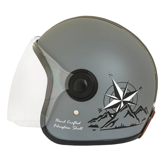 West Adventure Retro Open Face Helmet